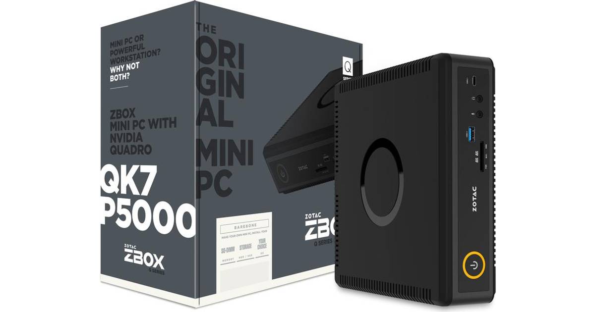Zotac ZBOX Q Series QK7P5000 (9 butikker) • Se priser »