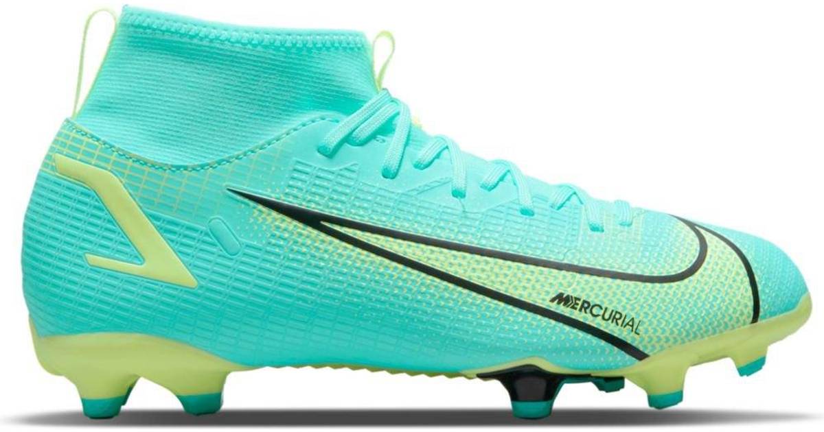 Nike Jr Mercurial Superfly 8 Academy MG - Dynamic Turquoise/Lime Glow •  Pris »