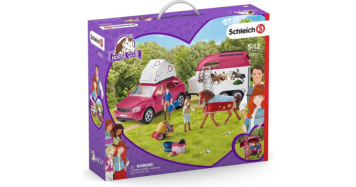 Schleich Horse Adventures with Car and Trailer 42535 • Pris »