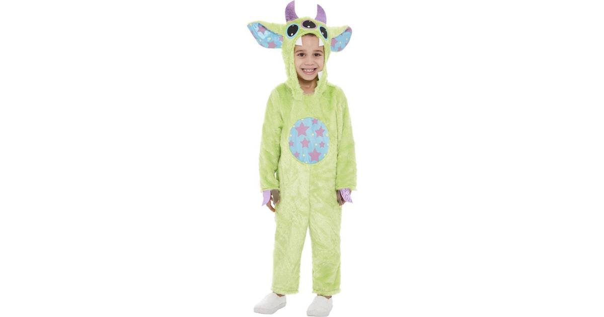 Smiffys Toddler Monster Costume Green • PriceRunner »