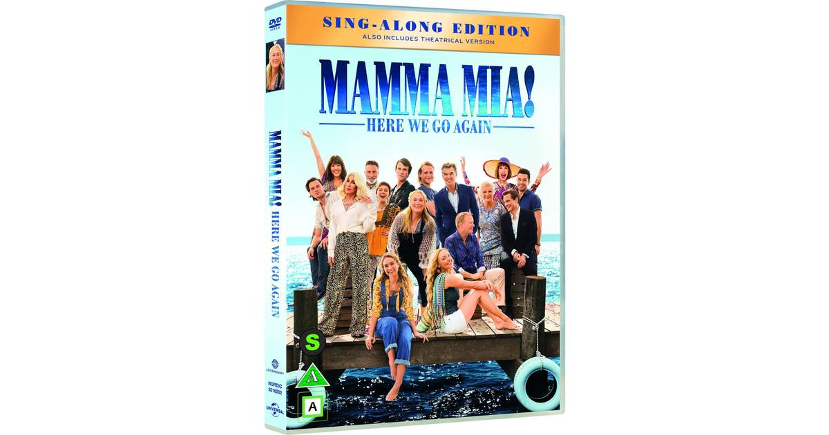 Mamma Mia! Here We Go Again (DVD) • Se PriceRunner »