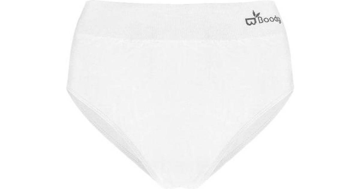 Boody Bamboo Maxi Panties - White • Se PriceRunner »