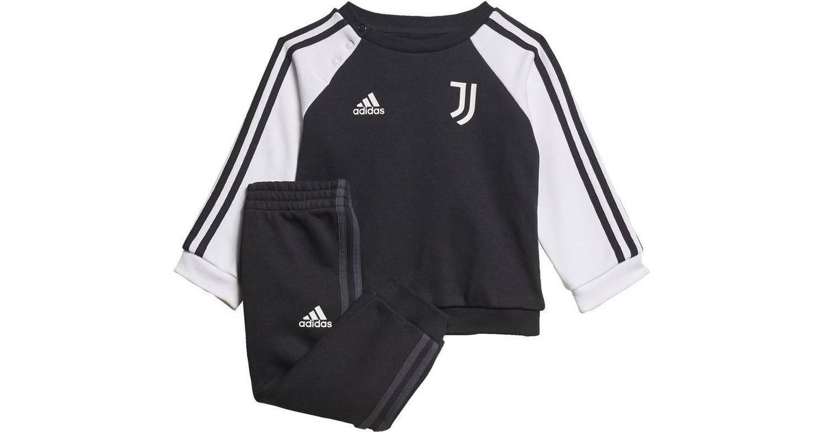 Adidas Juventus 3 Stripes Baby Jogger - Black/White (GR2922) • Pris »