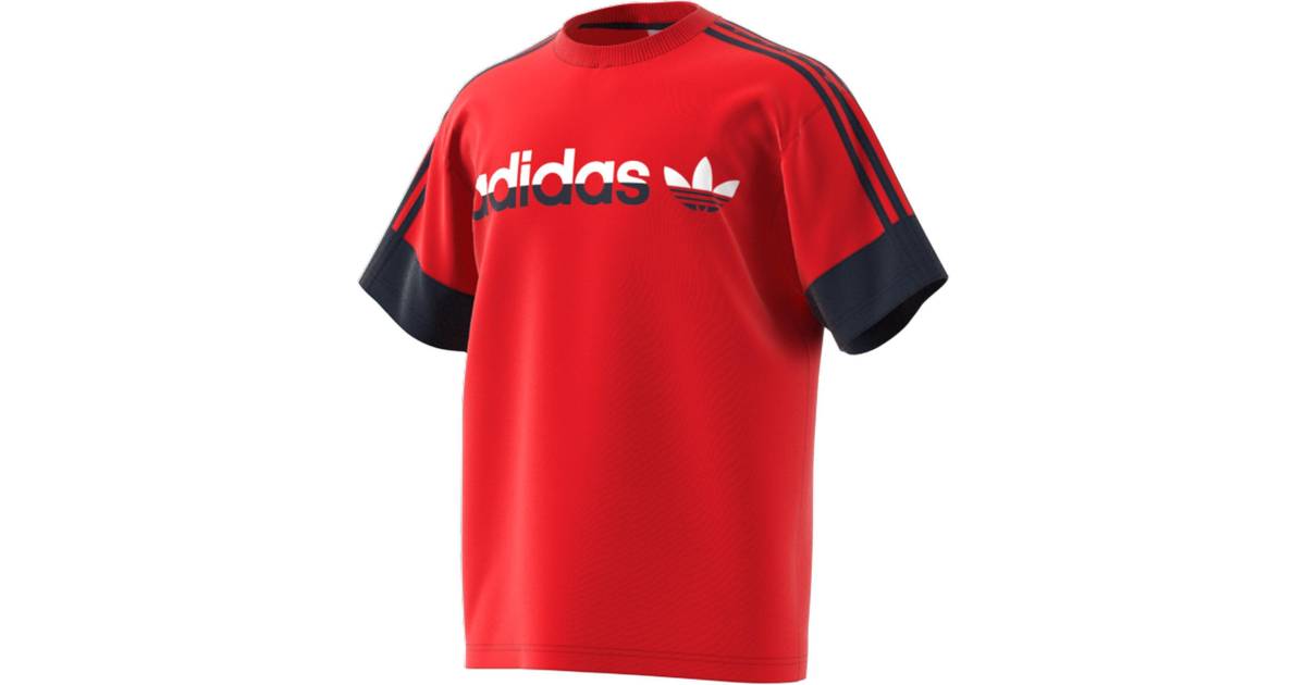 Adidas SPRT 3-Stripes T-shirt - Red/Legend Ink