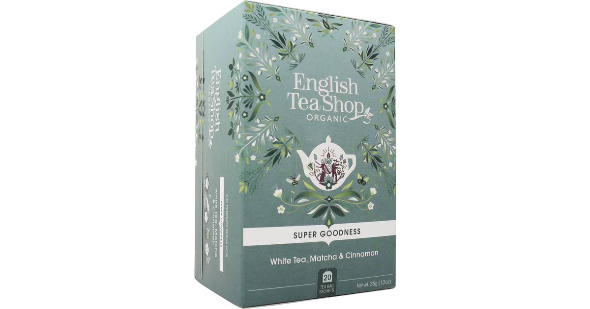 English Tea Shop White Tea Matcha & Cinnamon 35g 20stk