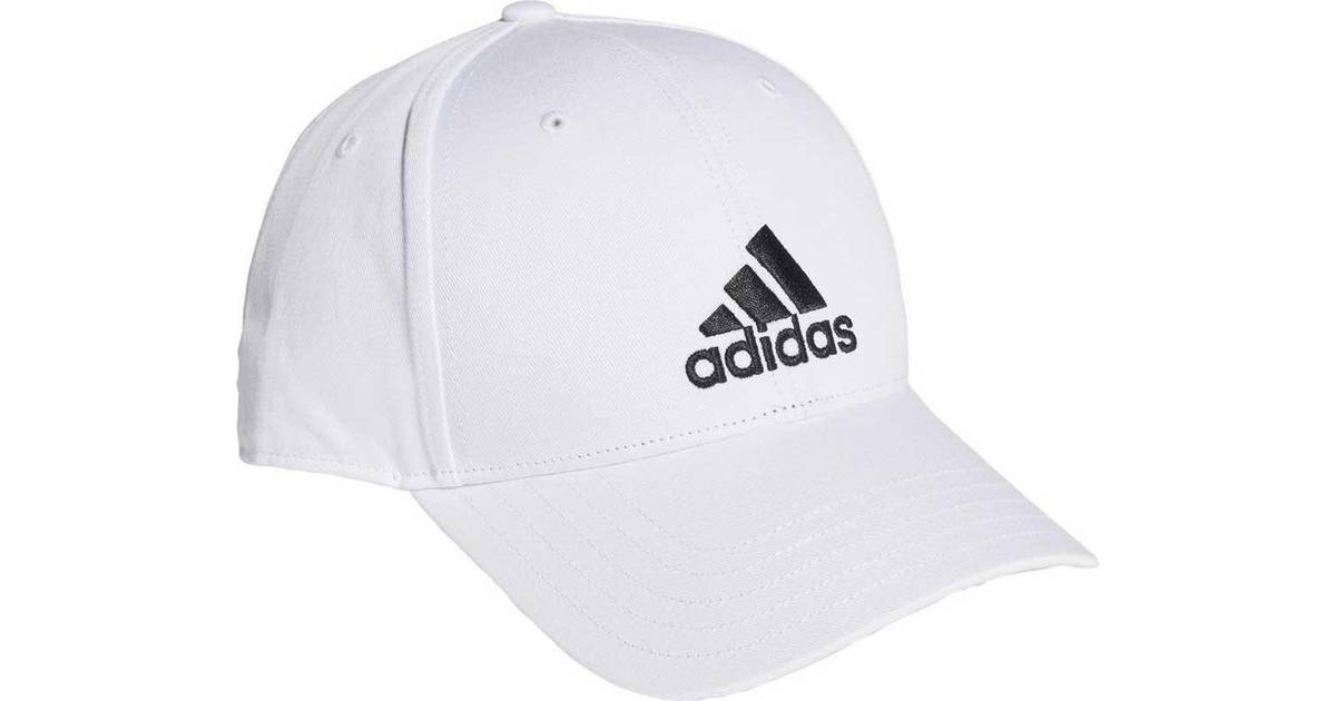 Adidas Baseball Cap Unisex - White/White/Black • Pris »