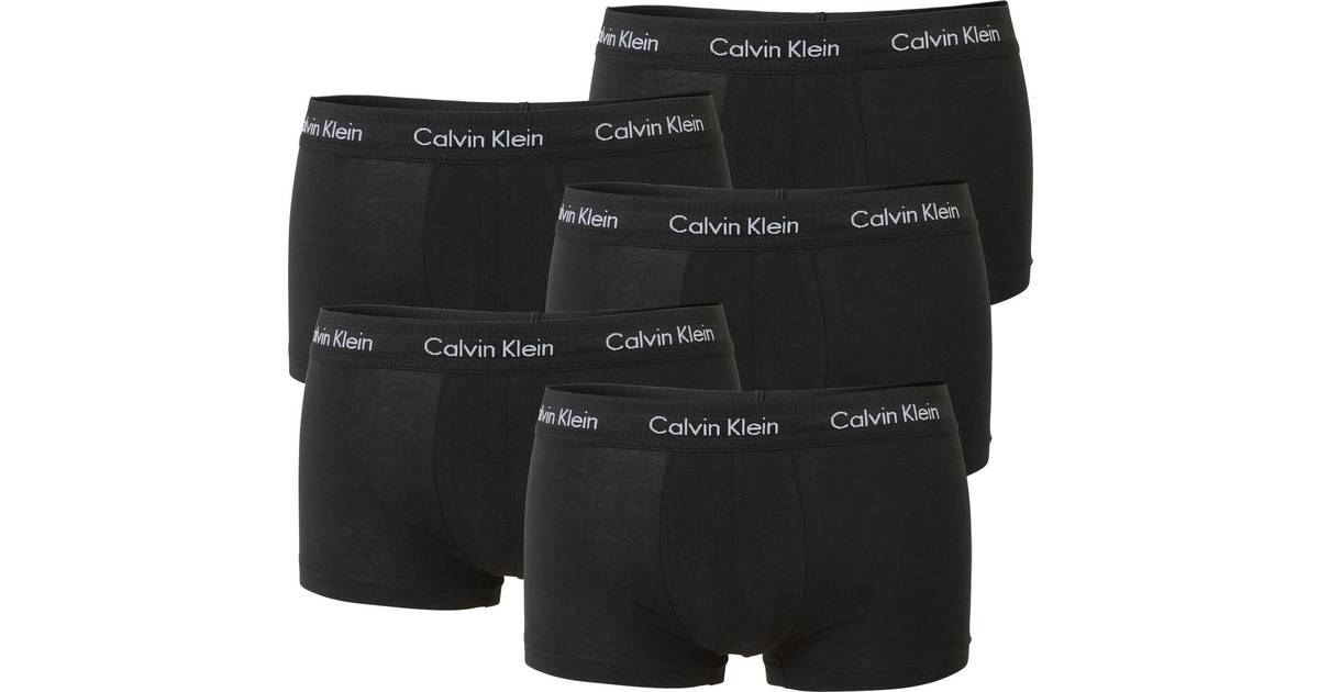 Calvin Klein Low Rise Trunk 5-pack - Black • Priser »