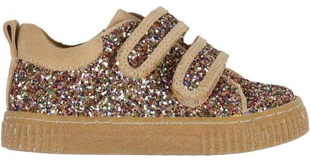 Angulus Sneakers with Velcro - Multi Glitter • Pris »