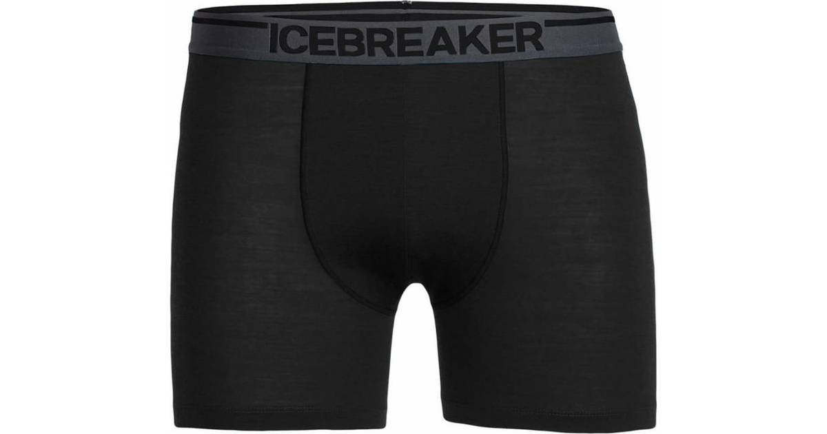 Icebreaker Merino Anatomica Boxer - Black • Se pris »