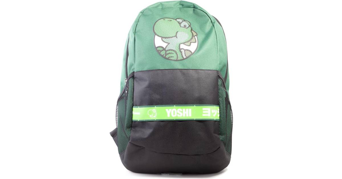 Nintendo Super Mario Yoshi Taped Backpack - Green/Black • Pris »