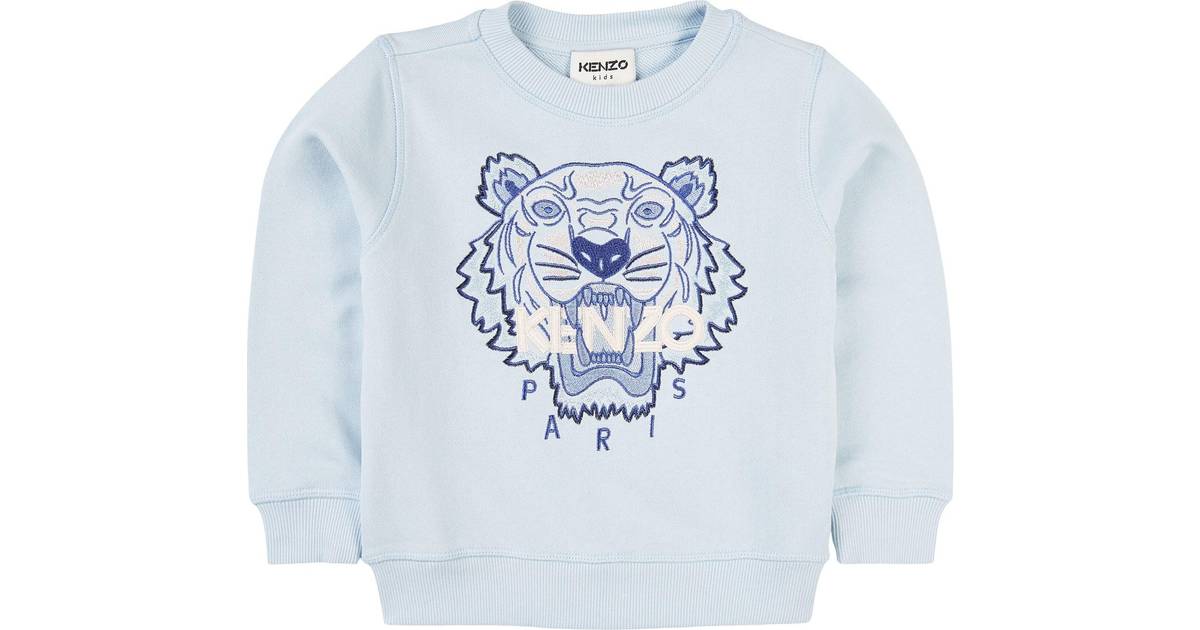 Kenzo Tiger Sweatshirt - Pale Blue (K25153) • Priser »