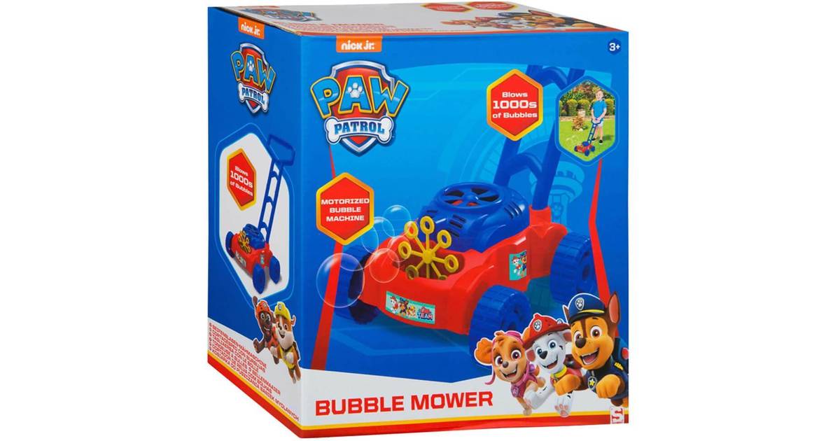 Paw Patrol Lawn Mower with Bubbles • Se PriceRunner »