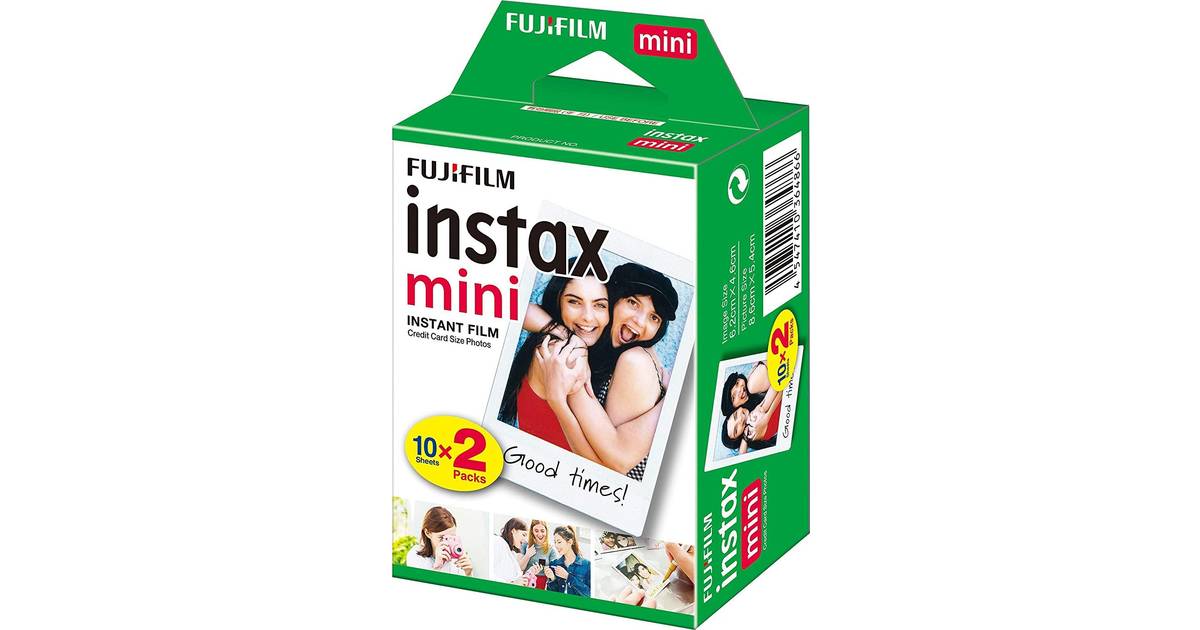 Fujifilm Instax Mini Film 20 pack • Se laveste pris nu