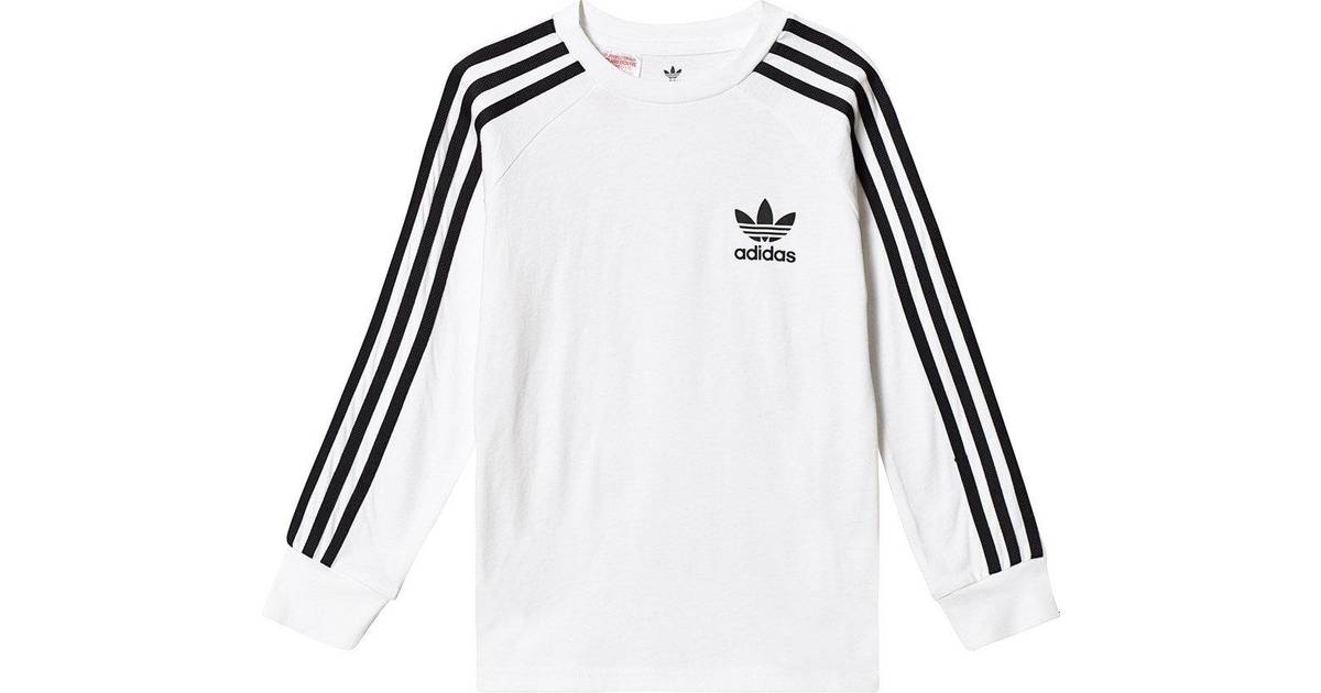 Adidas Junior 3-Stripes T-shirt - White/Black (DW9298) • Pris »