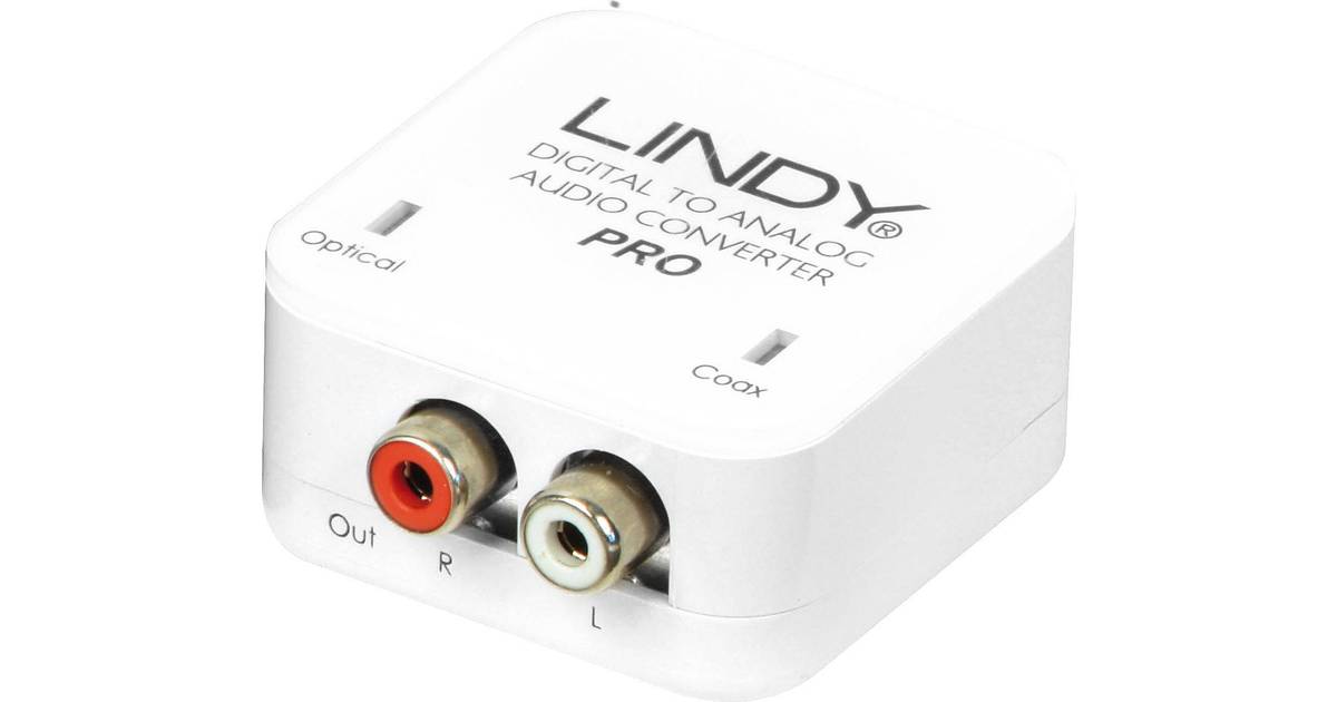 Lindy SPDIF DAC Pro with Phono Outputs • Se priser »