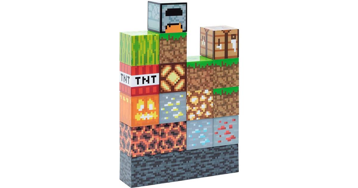 Minicraft Block Building Bordlampe • Se PriceRunner »