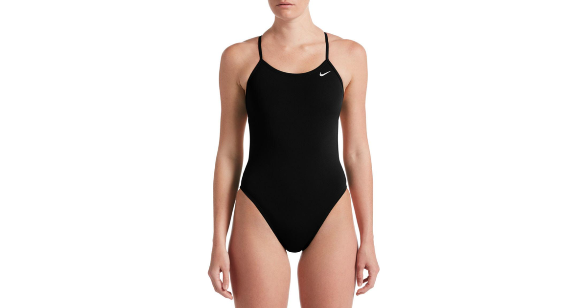 Nike Hydrastrong Cut-Out One Piece Swimsuit - Black • Pris »