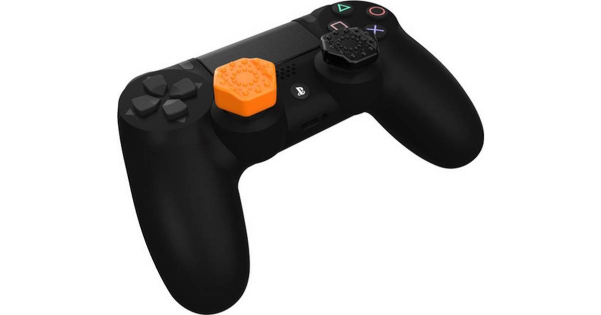 Sparkfox PS4 / PS5 Pro-Hex Controllers Thumb Grip - Black/Orange • Pris »