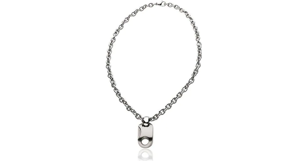 Breil Men's Necklace TJ0634 - Silver • PriceRunner »