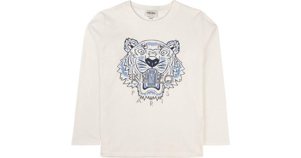 Kenzo Tiger T-Shirt - White (K15164-152) • Se pris