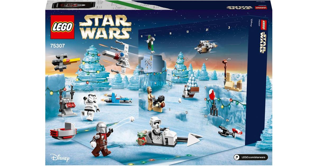 Lego Star Wars Julekalender 2021 75307 • Se priser »