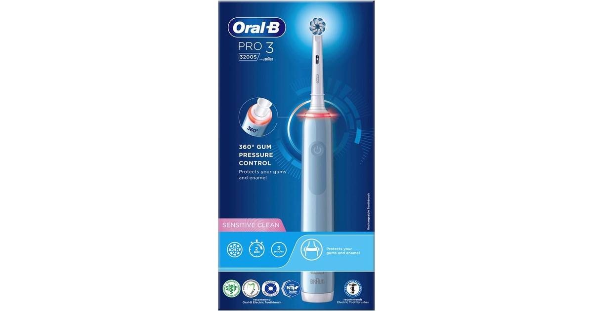 Oral-B Pro 3 3200S Sensitive Clean • Se PriceRunner »