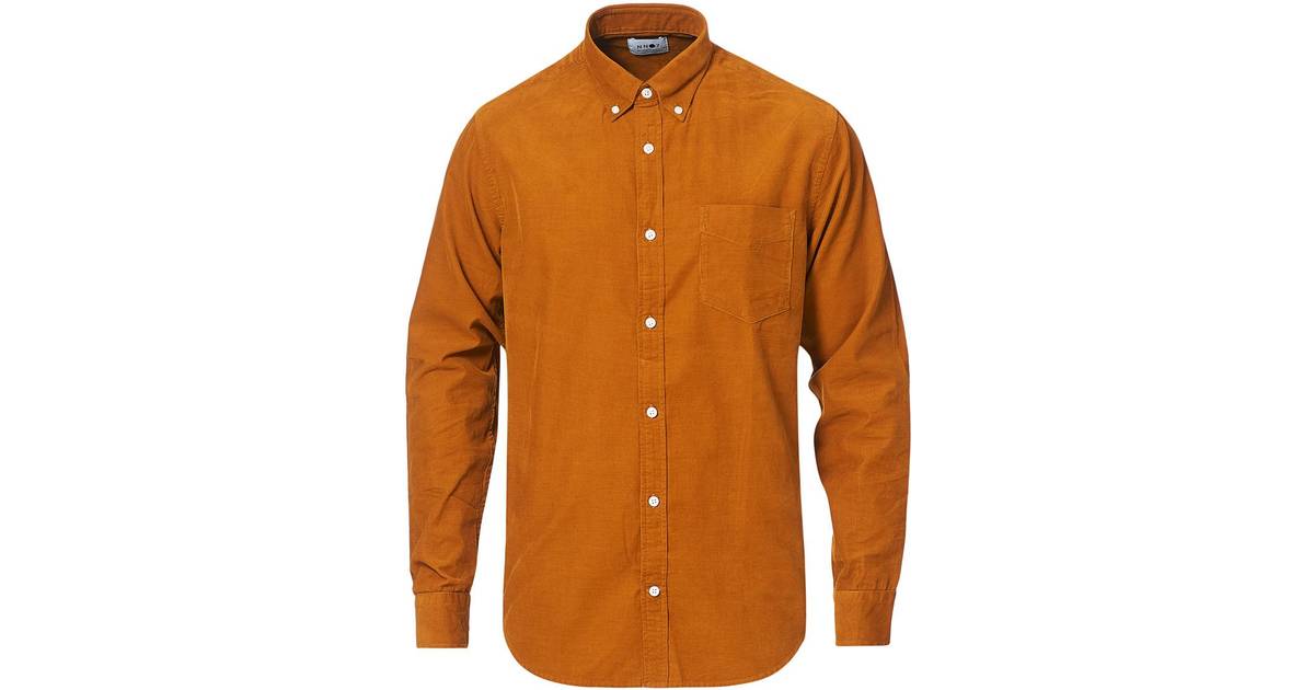 NN07 Levon 5723 Corduroy Shirt - Pumpkin • Se pris