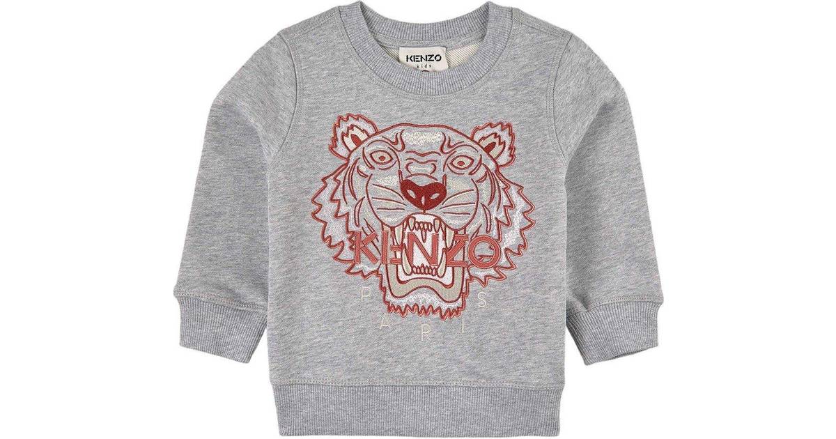 Kenzo Tiger Sweatshirt - Grey (2 butikker) • Se priser »