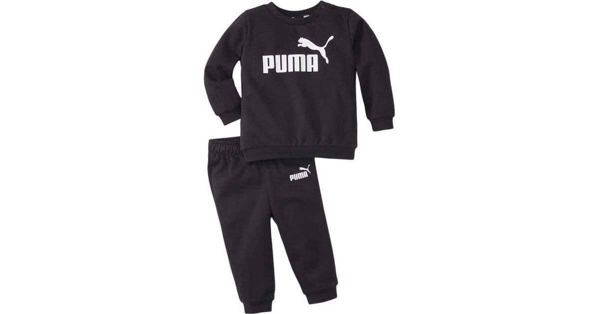 Puma Infant + Toddler Essentials Minicats Jogger Suit - Cotton Black  (846141-01) • Pris »