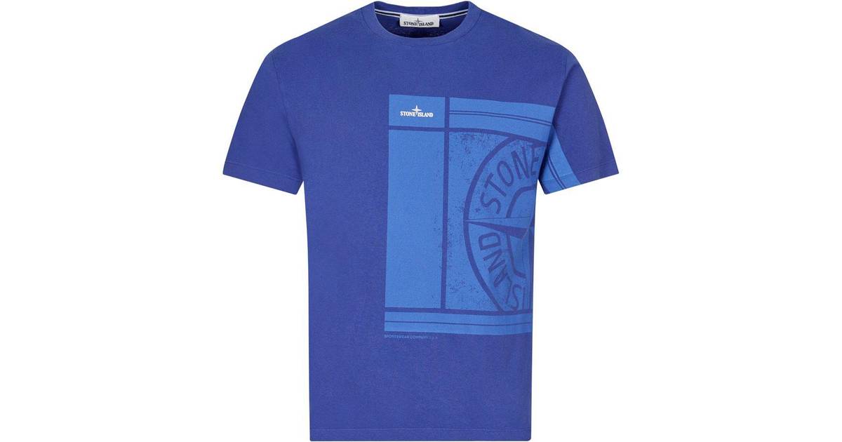 Stone Island Large Side Logo T-shirt - Periwinkle Blue • Pris »