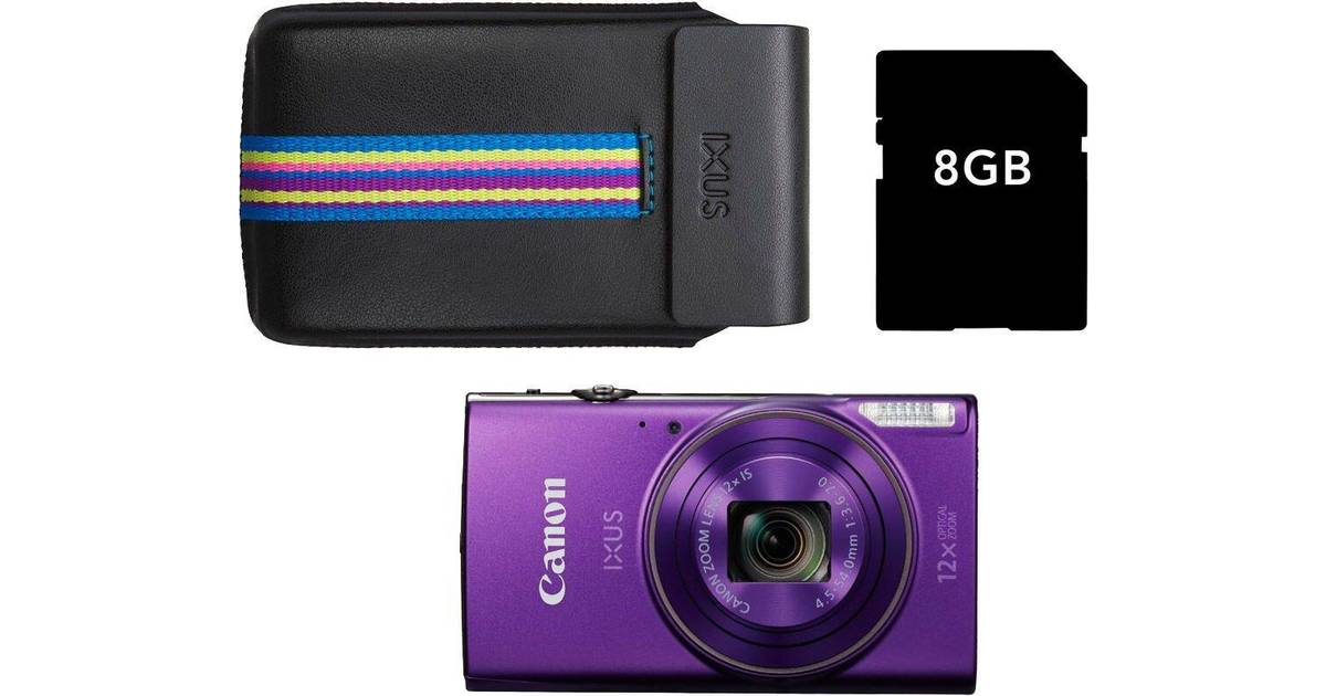 Canon IXUS 285 HS + Essentials kit • Se PriceRunner »