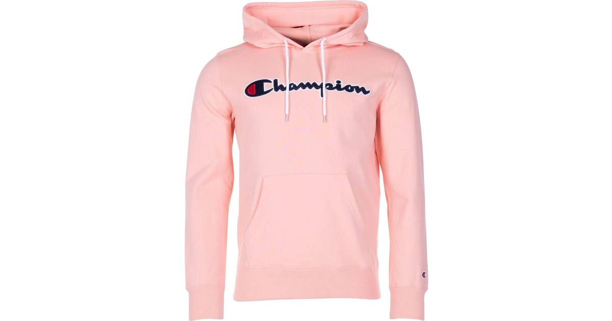Champion Basic Logo Hoodie - Peach • Se PriceRunner »