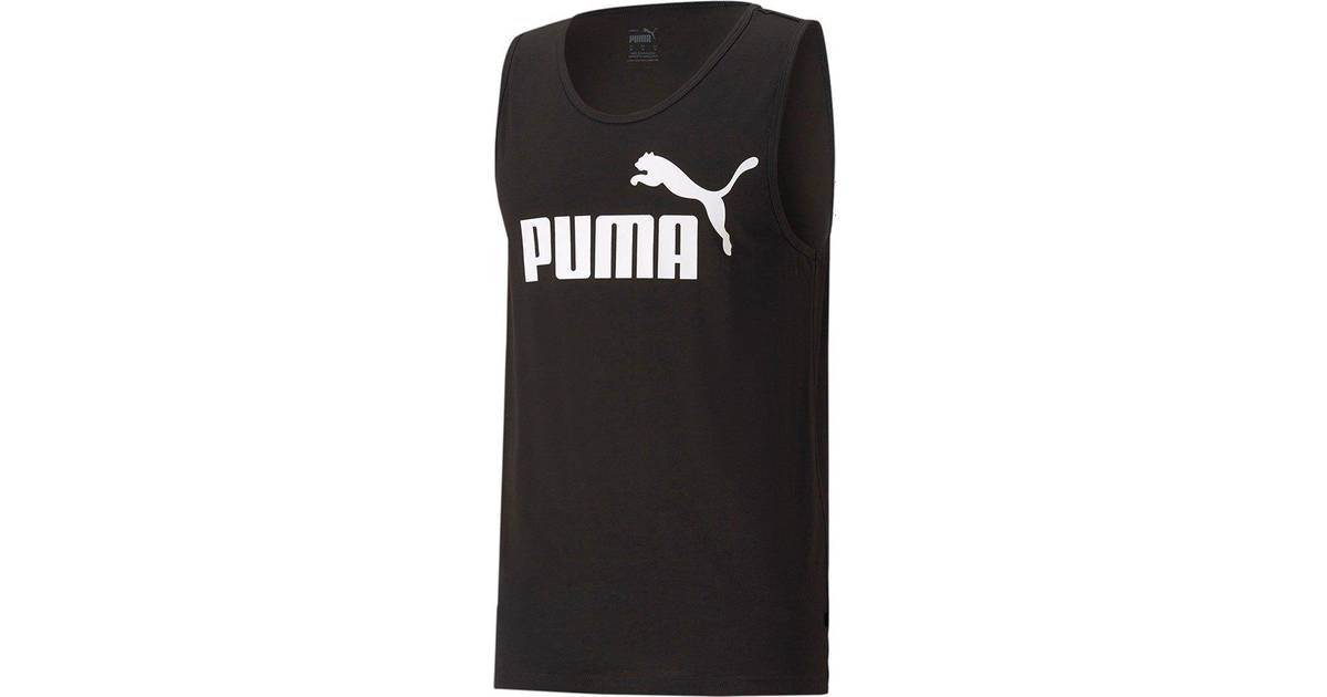 Puma Essentials Tank Top - Puma Black • PriceRunner »