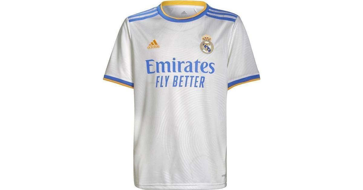 Adidas Real Madrid Home Jersey 21/22 Youth • Priser »
