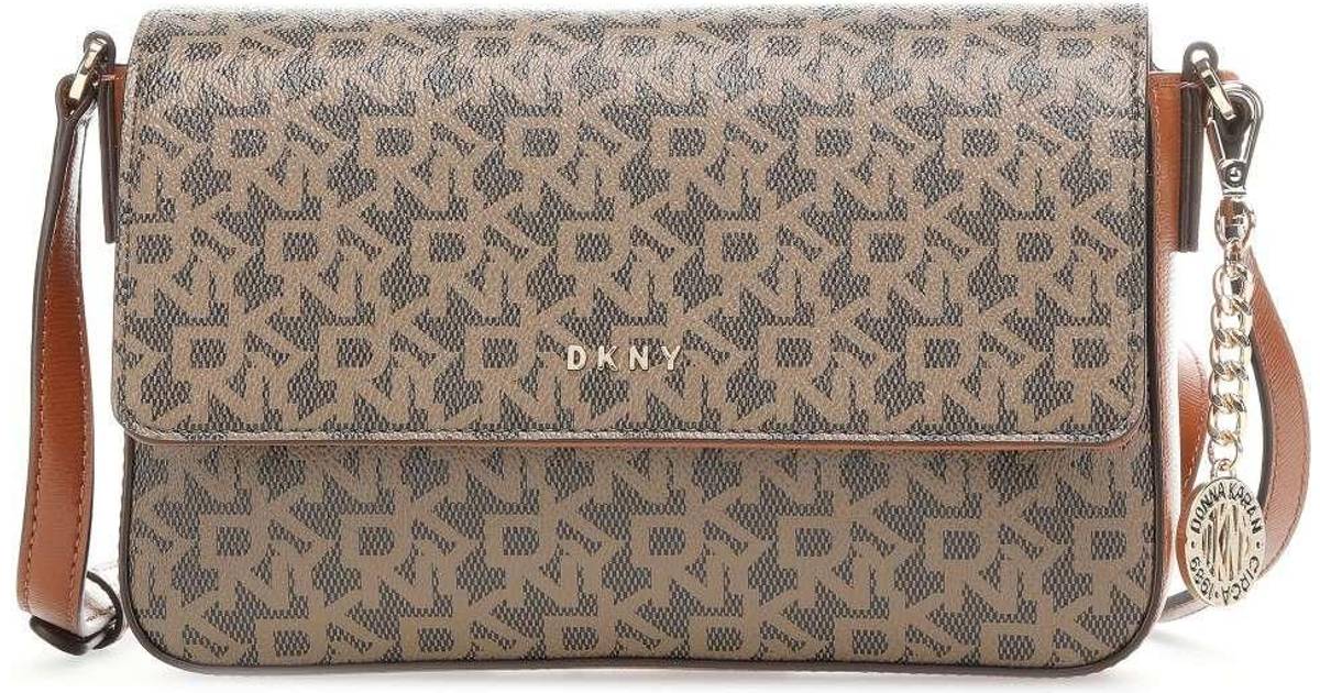 DKNY Bryant Medium Flap Handbag - Chino/Caramel • Pris »