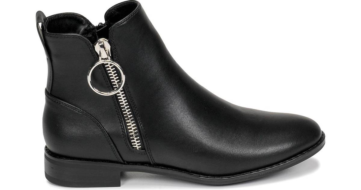 Only Flat Boots - Black • Se laveste pris (4 butikker)