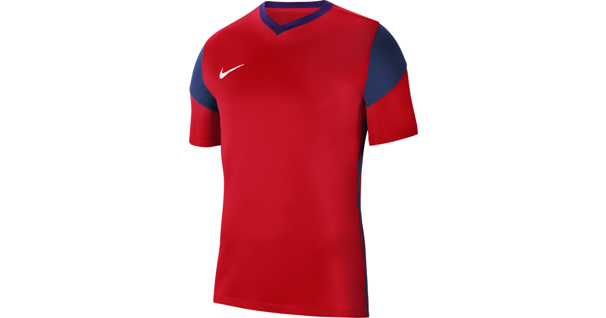 Nike Park Derby III Short Sleeve Jersey Men - University Red/Midnight  Navy/White • Pris »