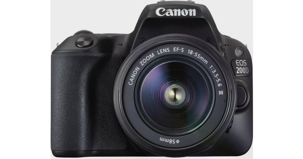 Canon EOS 200D + 18-55mm III (2 butikker) • Se priser »