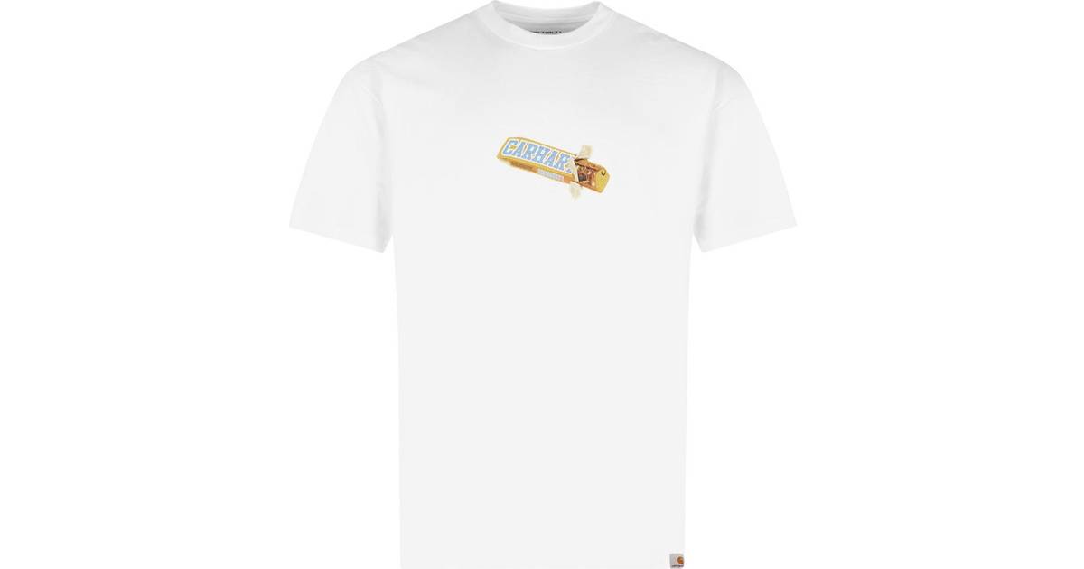 Carhartt Chocolate Bar S/S T-shirt - White • Priser »