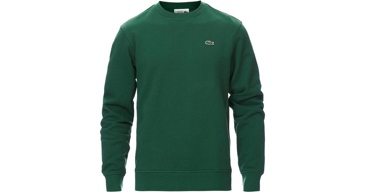 Lacoste Cotton Blend Fleece Sweatshirt - Vert Green • Pris »