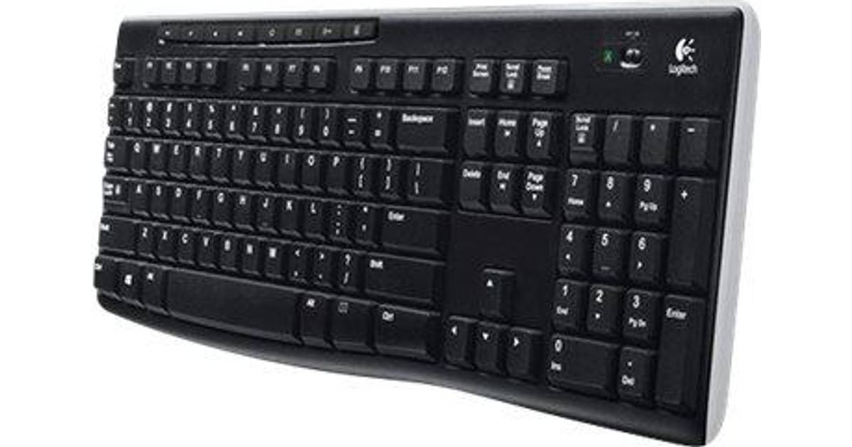Logitech Wireless Keyboard K270 (German) • Se pris