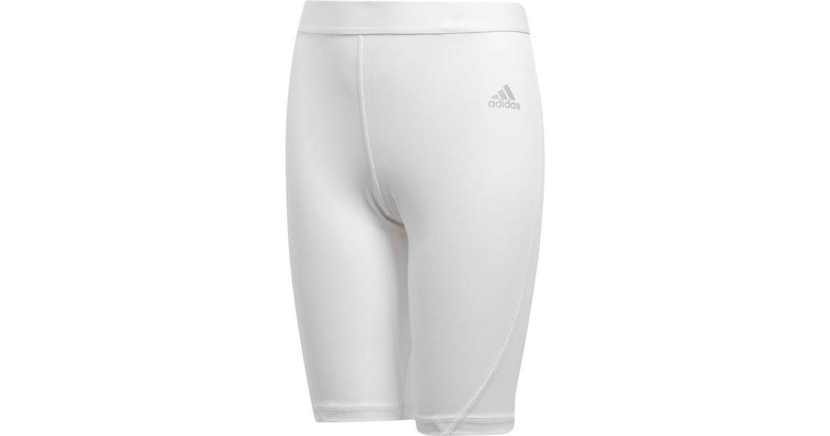 Adidas Alphaskin Short Tights Kids - White • Priser »
