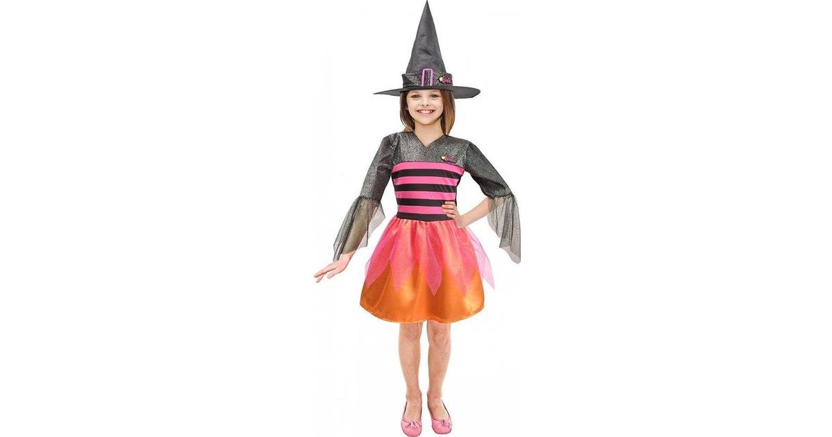 Ciao Barbie Witch Glamour Halloween Special Edition Costume Girl Multicolor  • Pris »