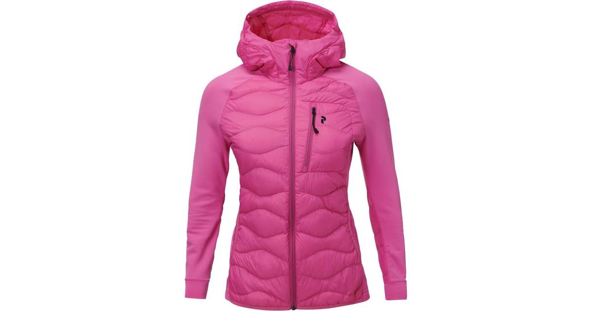 Peak Performance Helium Hybrid Down Hood Jacket Women - Pink • Pris »