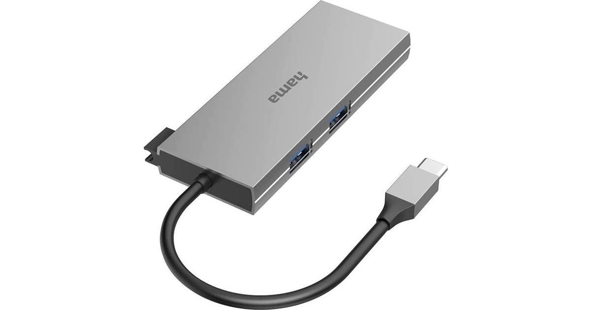 Hama USB C-HDMI/2USB A/USB-C M-F 0.2m • PriceRunner »