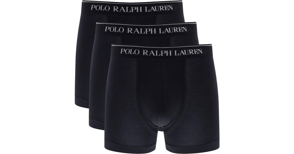Polo Ralph Lauren Cotton Stretch Boxers 3-pack - Navy • Pris »