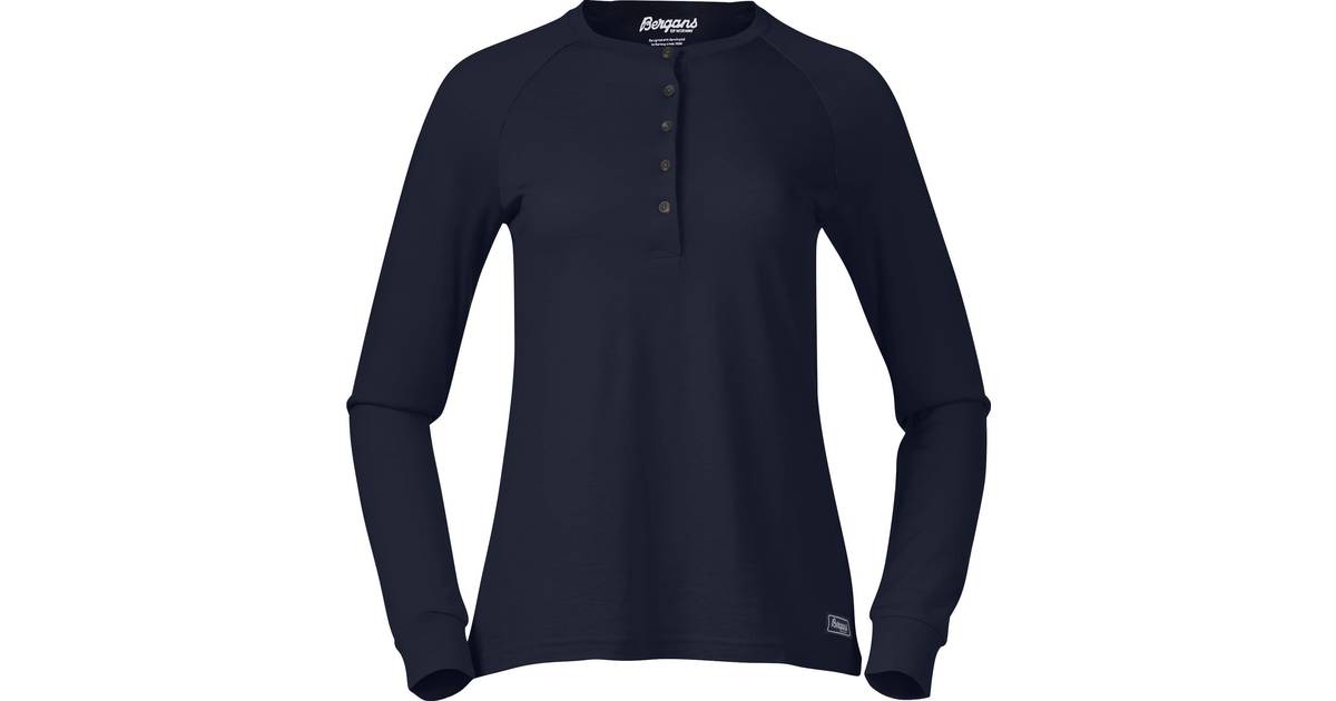 Bergans Bergans Lysebu Wool Henley T-shirt Women - Navy • Pris »