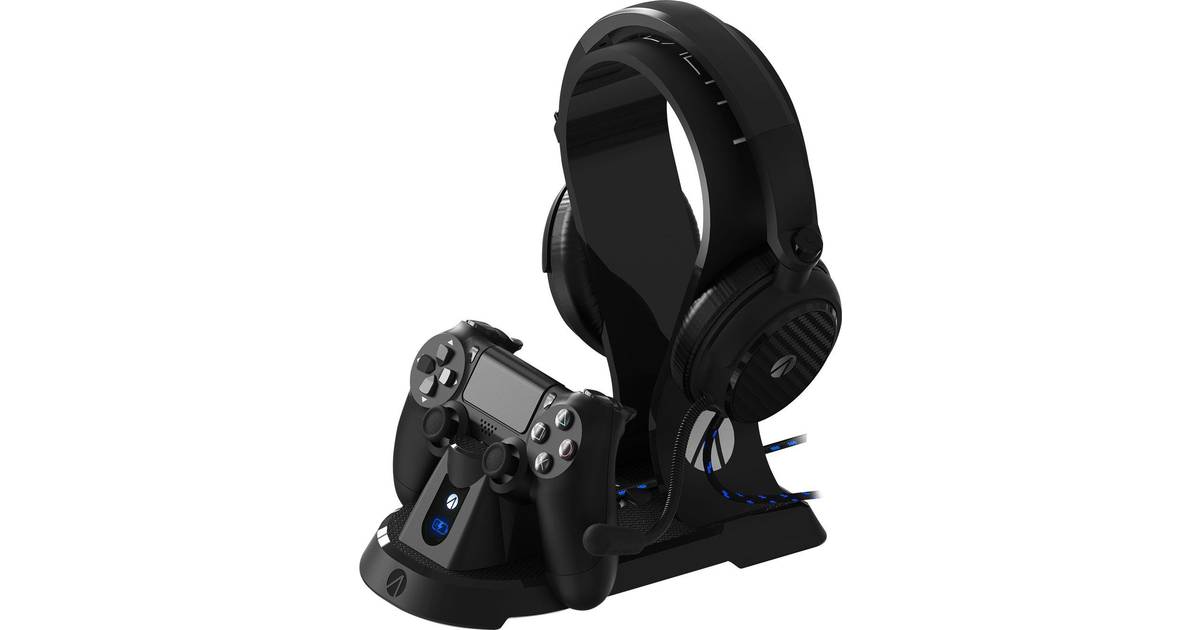 Stealth SP-C60 PS4 Charging Station & headset stand • Pris »
