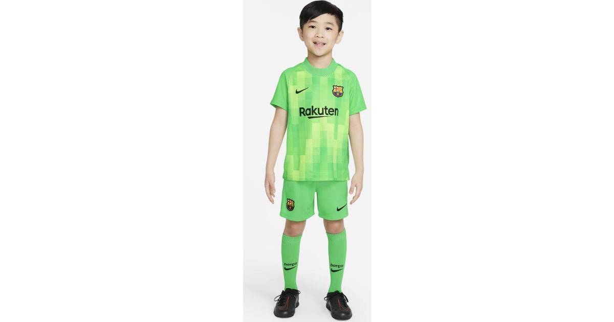Nike FC Barcelona Goalkeeper Kit 21/22 Youth • Pris »