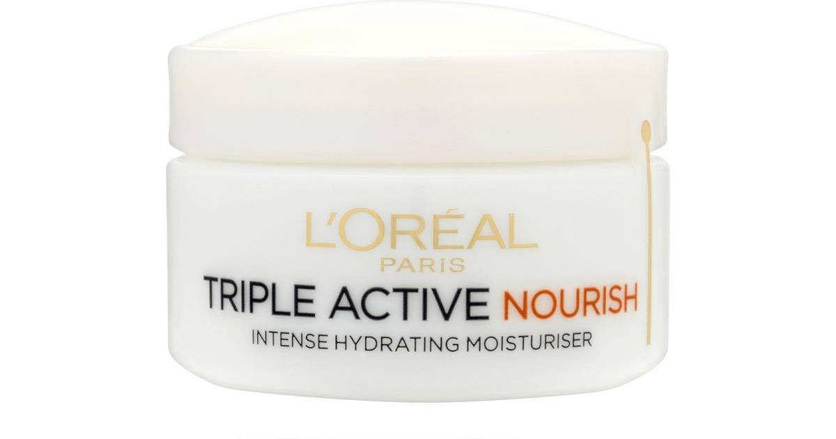 L'Oréal Paris Triple Active Nourish Intense Hydrating Moisturiser 50ml •  Pris »